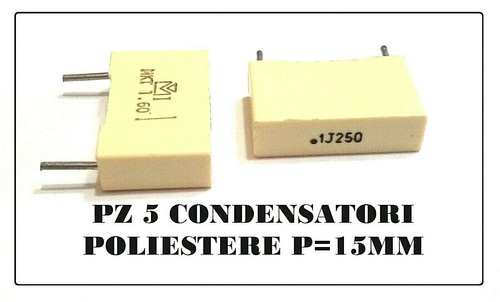 Condensatore In Poliestere 100nf 250v R5mm 100k Wima 100nf250vr5 - Foto 2