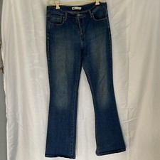 Levis Jeans Womens 14 Blue 515 Bootcut Mid Rise American Stretch Denim