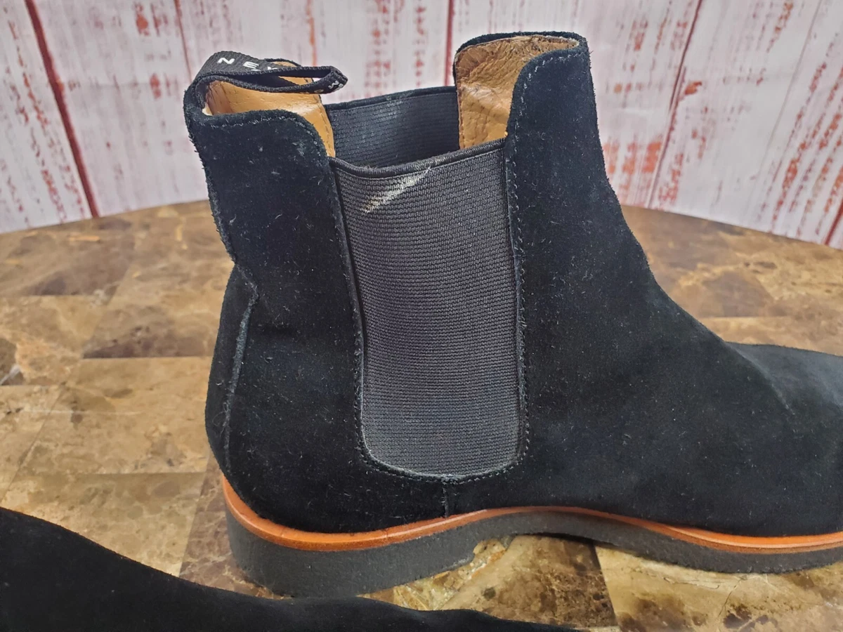 Harvey suede chelsea boot cheap black