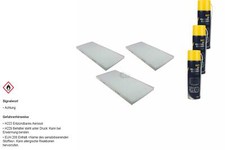 3x MAHLE Innenraumfilter MANNOL Klimareiniger für Fiat Barchetta 1.8 16V Punto