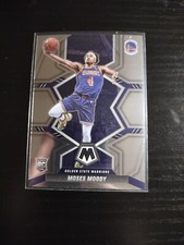 2021-22 Mosaic Basketball Moses Moody Rookie RC #211 - Golden State Warriors