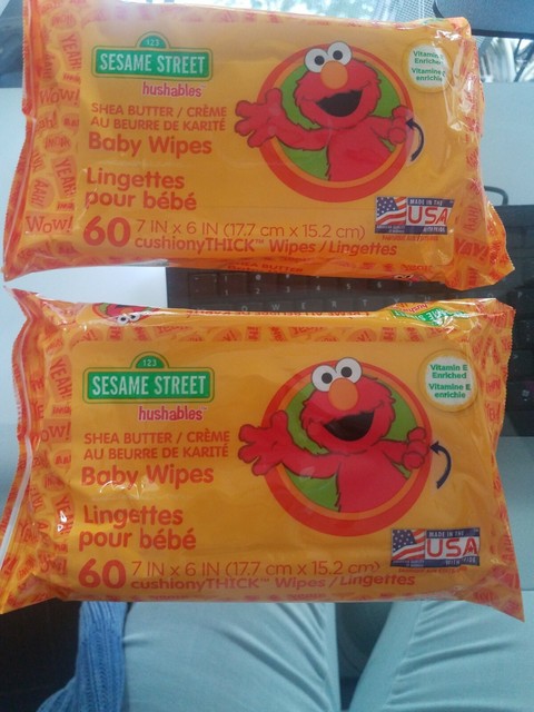 sesame street wipes