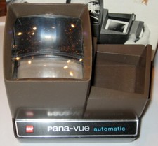 Vintage GAF Pana-Vue Automatic Lighted 2x2 Slide Viewer in Box