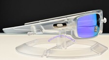 Oakley CRANKSHAFT POLARIZED Matte Clear w VIOLET IRIDIUM PZD 9239-09