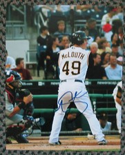 NATE McLOUTH AUTOGRAPH SIGNED 8 x 10 PHOTO PITTSBURGH PIRATES RARE
