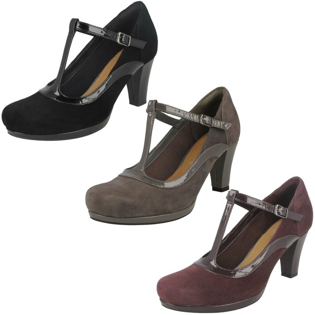 heels clarks ladies shoes