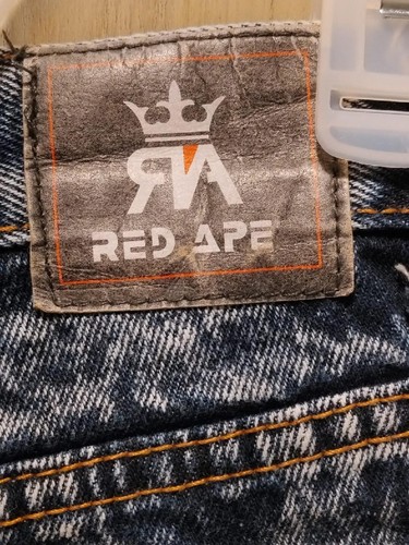 Red Ape Jeans Size 12 Youth Distressed Rock Star - Picture 4 of 6
