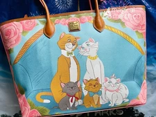 Disney Parks Aristocats Ann Shen Dooney & Bourke Tote Bag Marie Berlioz NWT