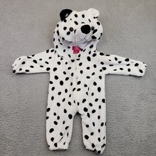 HALLOWEEN LEOPARD COSTUME SZ 12-18 months warm fleece M M Scrubs Classic Comfort