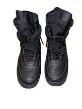 Size 7.5 - Nike Sf Air Force 1 High Triple Black 2017 for sale online | eBay