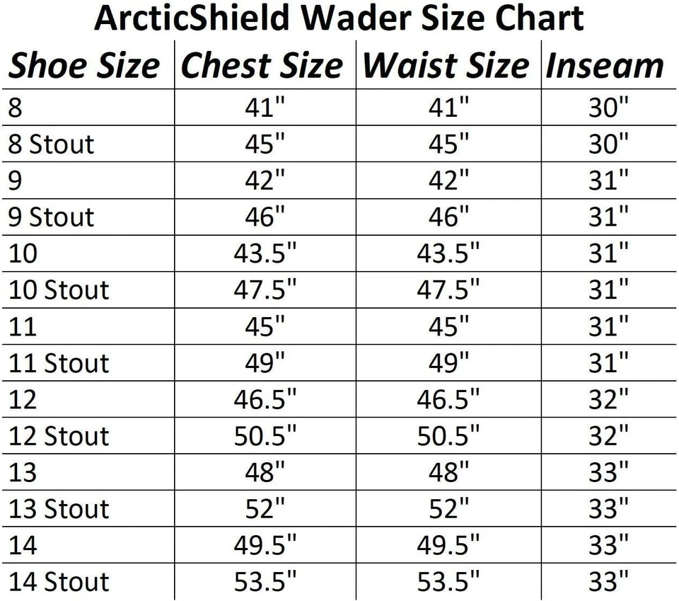 ARCTIC SHIELD 3.5MM NEOPRENE DELUXE CHEST WADER REALTREE MAX 5 size-12 - Image 2 of 2