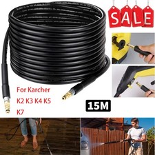 Extension Hose Pipes For Karcher K2 K3 K4 K5 K7 Series High-Pressure Washer 15M