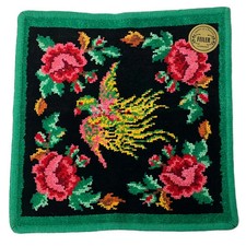 FEILER Black Red Green Multi Cotton Accessory