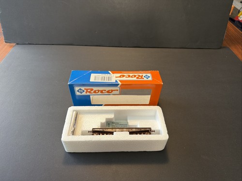 Vagón de carga plano OBB calibre HO ROCO 46386 caja original | Condition: Used