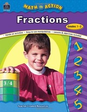 MATH IN ACTION: FRACTIONS By Bev Dunbar *Excellent Condition*
