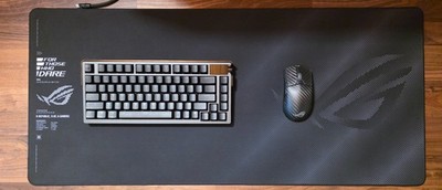 ASUS ROG Azoth Extreme Mechanical Keyboard + Harpe Ace Extreme Mouse + Sheath II