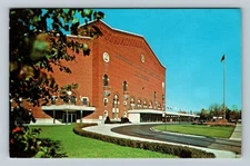 Flint MI-Michigan, Industrial Mutual Association Auditorium Vintage Postcard