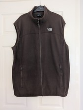The North Face Mens 100 Glacier Brown Gilet Vest XL