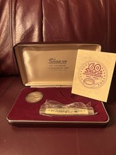 1980 Snap-on 60th Anniversary Commemorative Knife With Commemorative Coin