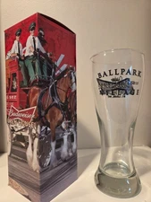 Budweiser Brew House Pilsner Glass direct from BallPark Village St. Louis