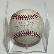 Jon Niese Autograph Auto MLB Authenticated Official Game Used Ball 2010 Mets