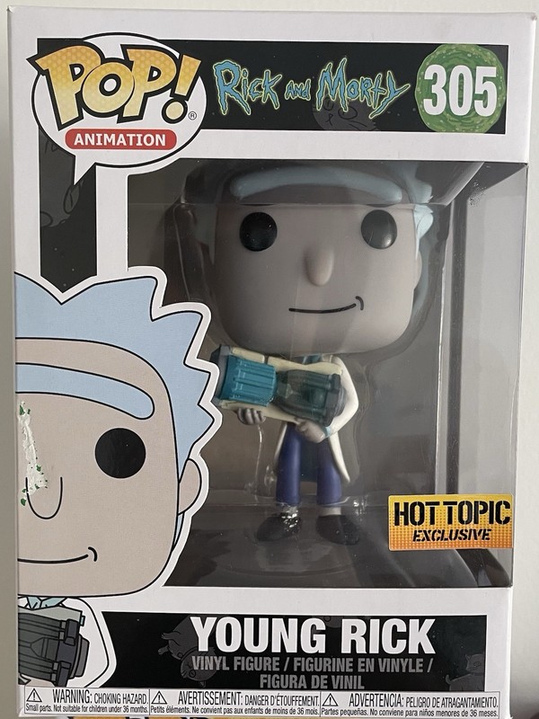 Funko Pop! Vinyl: Rick and Morty - Rick Sanchez - Hot Topic (Exclusive) #306