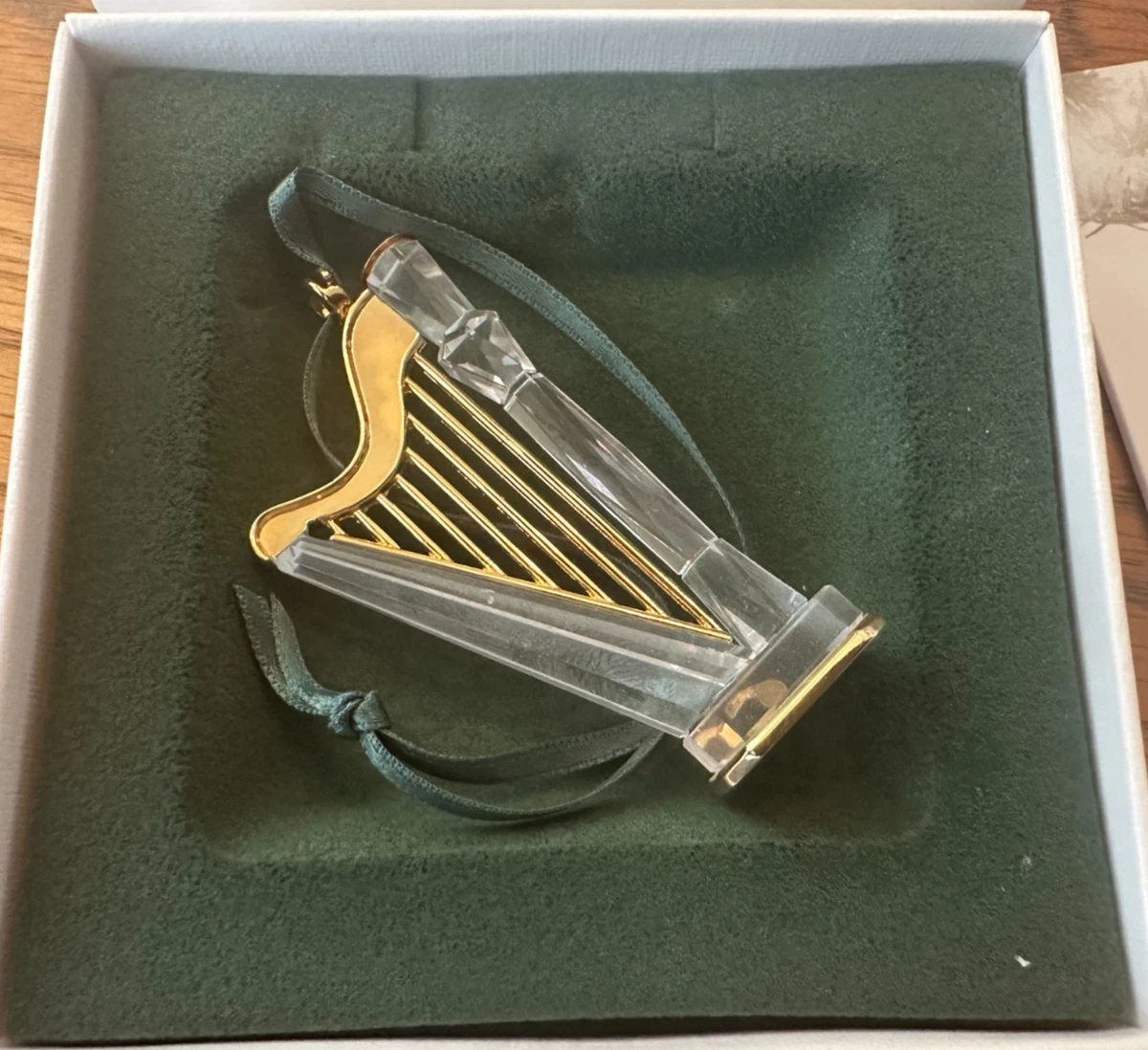SWAROVSKI　クリスタル ハープ型 置物　A038 Swarovski Harp for sale | eBay