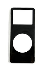 Replacement Faceplate for iPod Nano 1st Gen 1GB Silver A1137 Front Plate Black