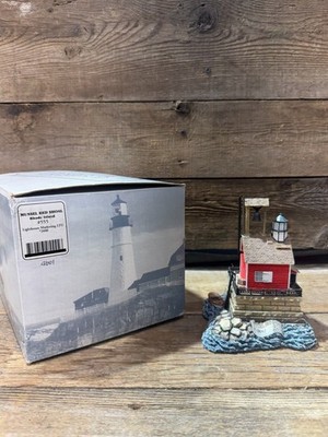 Harbour Lights, Mussel Bed Shoal, Rhode Island, #555 Lighthouse, In Box