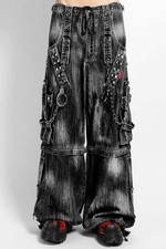 Tripp NYC Lock Up Denim Pants Storm Wash 