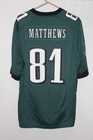midnight green Philadelphia Eagles Jordan Matthews (81) Nike jersey - adult M