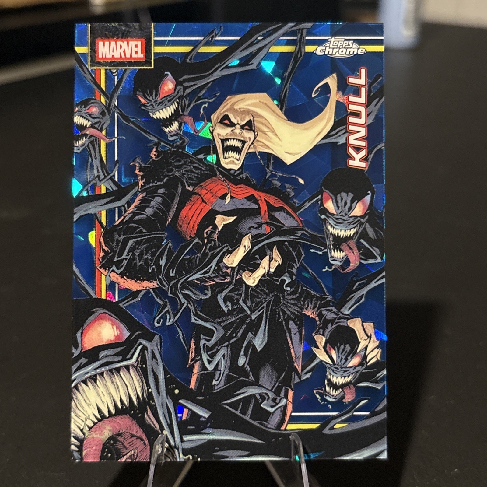 2026 Topps Chrome Marvel Sapphire Knull #129 Venom Symbiote