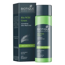Biotique Bio Wild Grass A Soothing After Shave Gel for Men - 120 ml 146.83 per litre