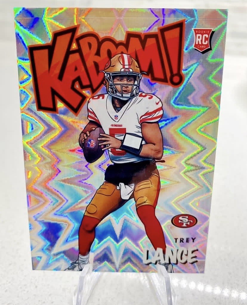 2021 Panini Absolute Trey Lance Kaboom Rookie #K42 SSP 🔥🔥