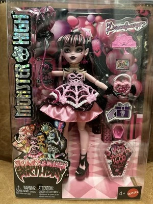 MATTEL 2025 Monster High Scary Sweet Birthday Draculaura Doll New Sealed *IN HAND*