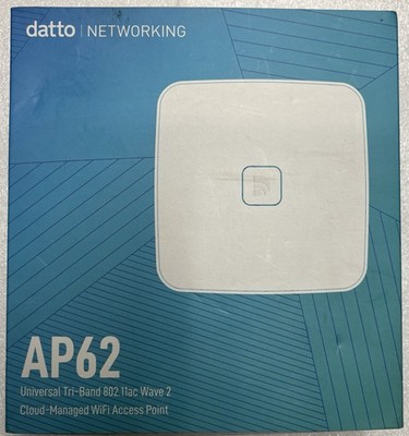 Datto DNW-AP62 Universal TriBand 802.11ac Wave-2 Cloud Managed WiFi ...