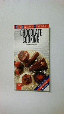 86418 Carole Handslip CHOCOLATE COOKING KITCHEN LIBRARY