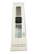 Posh Tech Edelstahl Armband Band für Apple Watch 38mm 40mm 41mm schwarz