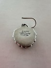 Leo Feeney For Don Lucas Onyx Heart Shaped Silver Dangle Earrings — photo 4