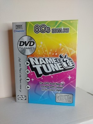 Name That Tune DVD Brettspiel 80er Edition Parker Spiele Neu & Versiegelt 