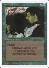 Serendib Efreet - Revised Edition Rare Sinlge Magic: The Gathering