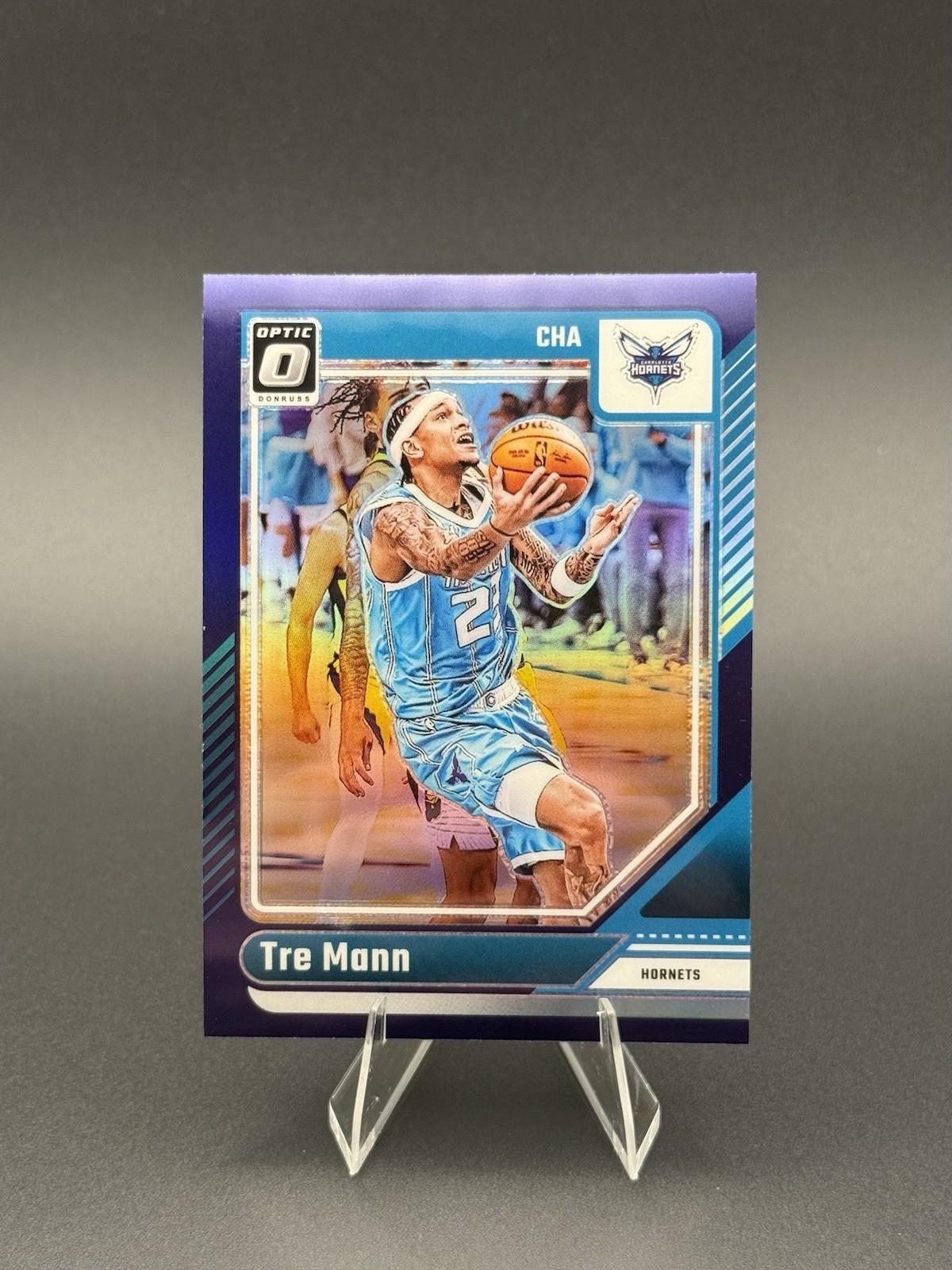 2024-25 Panini Donruss Optic - Tre Mann #30 Purple Prizm