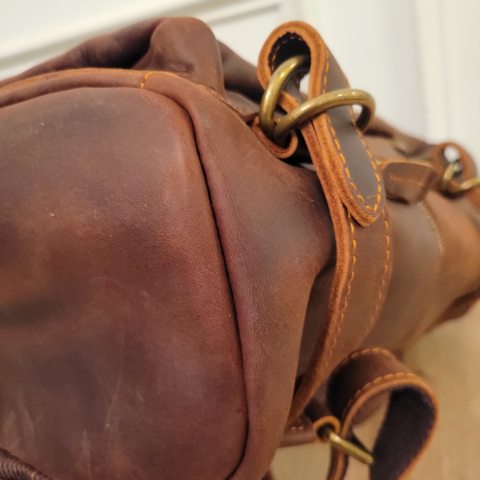 Leather Backpack - image 7