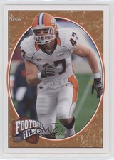 2008 Upper Deck Football Heroes Rookie Heroes Bronze 3/75 J Leman #155 0lm