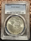 1884-O $1 Morgan Silver Dollar PCGS MS65 New Orleans Gem Toned Coin