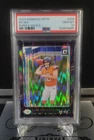 2024 Panini Optic, Bo Nix, Broncos, Purple Shock, Rookie, PSA 10!!!