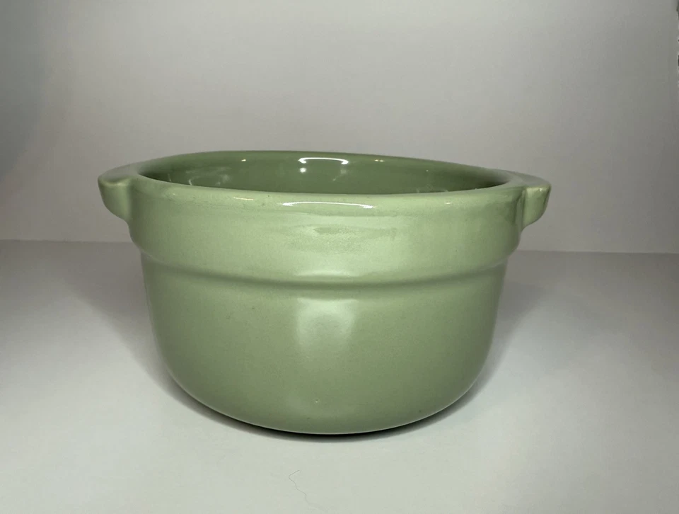 Tigela de sopa colecionável Campbells verde vintage - Imagem 2 de 4