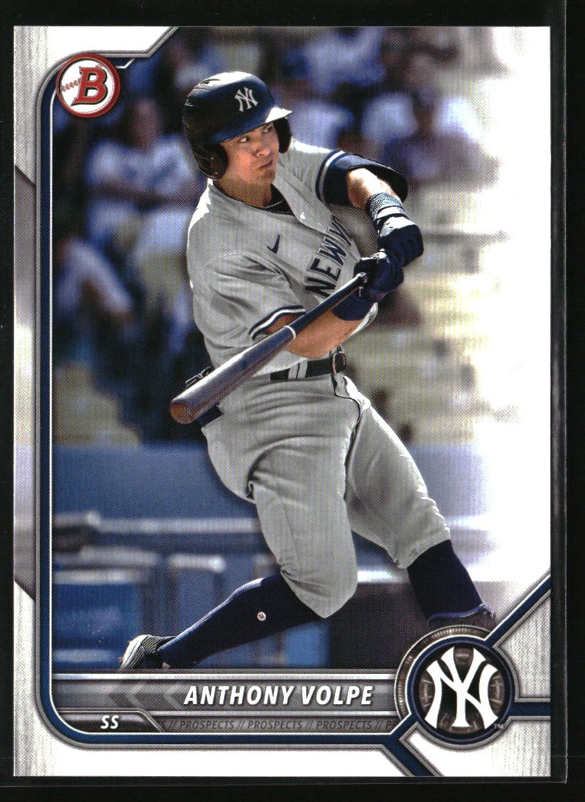 2022 Bowman Draft Anthony Volpe #BD-68 New York Yankees