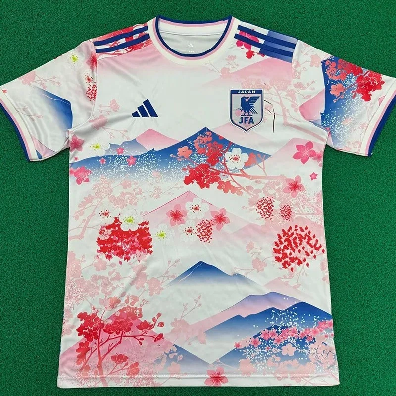 Maillot De Football Patta Fleur Homme - XL - Rose, Noir, Blanc - SS19 Été - Occasion