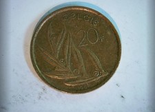 Belgium 1982 20 Francs Belgium 20 Francs (King Baudouin I, French legend) Coin